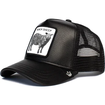 kasketter-buet-sort-snapback-the-farm-af-goorin-bros