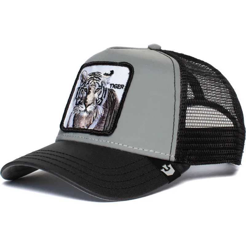 goorin-bros-gra-og-sort-trucker-kasket-med-tiger-instinct-only