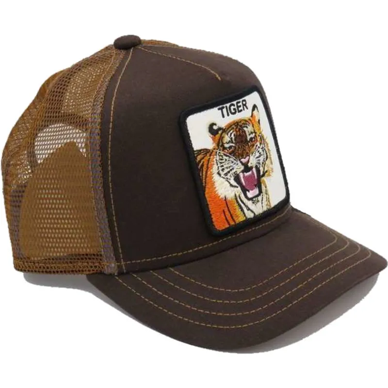 kasketter-buet-brun-snapback-til-barn-the-farm-af-goorin-bros kasketter-buet-brun-snapback-til-barn-the-farm-af-goorin-bros