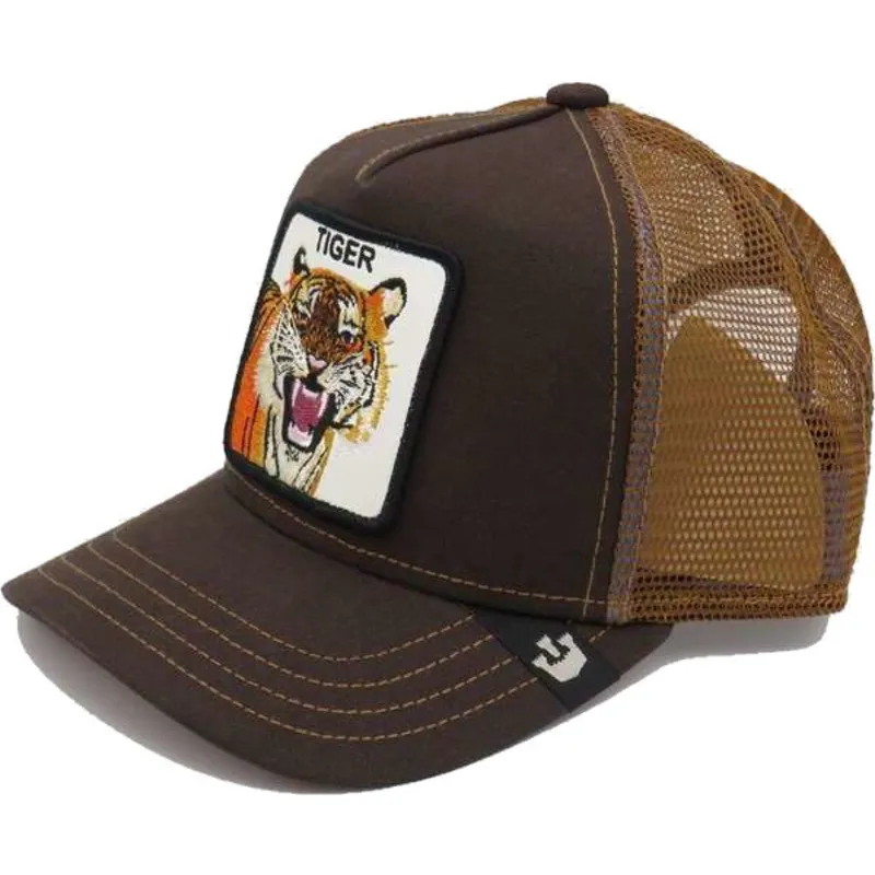 kasketter-buet-brun-snapback-til-barn-the-farm-af-goorin-bros kasketter-buet-brun-snapback-til-barn-the-farm-af-goorin-bros
