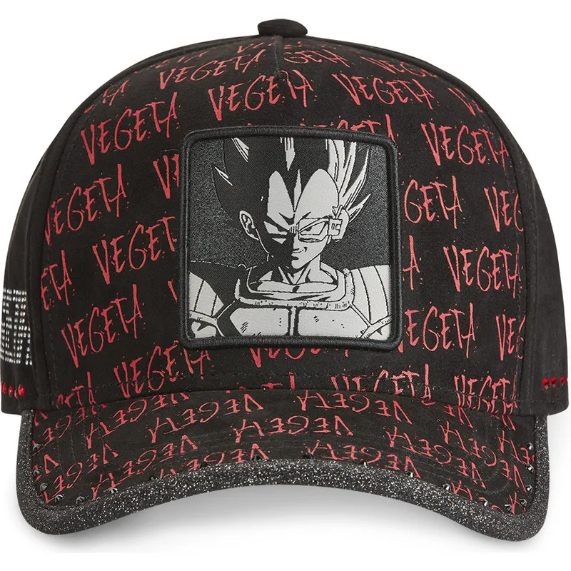 kasketter-buet-sort-justerbar-rem-vegeta-dragon-ball-af-capslab