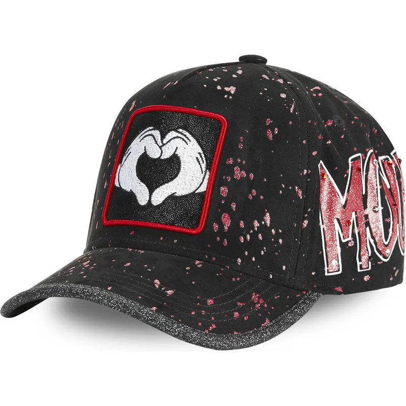 kasketter-buet-sort-justerbar-rem-mickey-mouse-disney-af-capslab