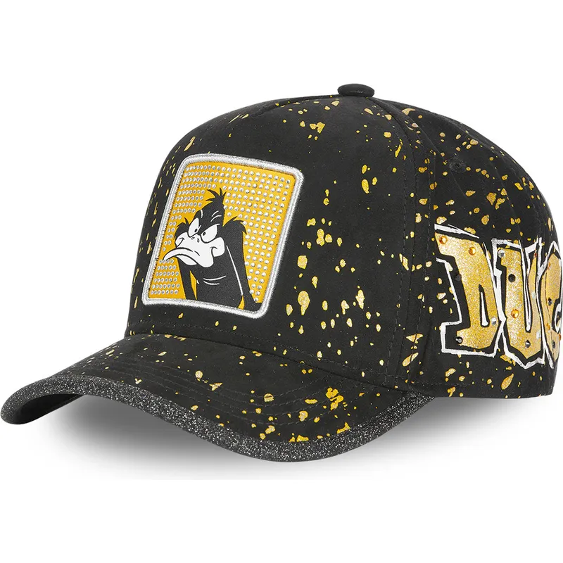 sort-justerbar-curved-cap-pato-lucas-tag-daf-looney-tunes-fra-capslab