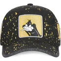 sort-justerbar-curved-cap-pato-lucas-tag-daf-looney-tunes-fra-capslab