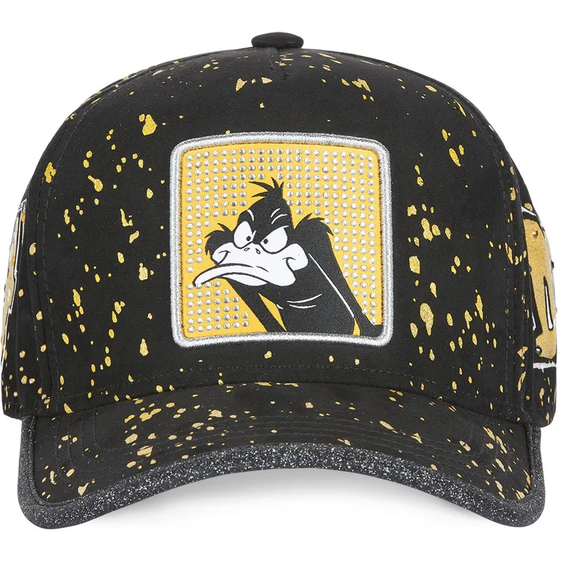 sort-justerbar-curved-cap-pato-lucas-tag-daf-looney-tunes-fra-capslab