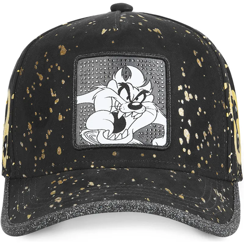 kasketter-buet-sort-justerbar-rem-diablo-tasmansk-djaevel-looney-tunes-af-capslab kasketter-buet-sort-justerbar-rem-diablo-tasmansk-djaevel-looney-tunes-af-capslab