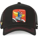 kasketter-buet-sort-snapback-robot-grendizer-robot-grendizer-af-capslab