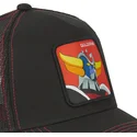 kasketter-buet-sort-snapback-robot-grendizer-robot-grendizer-af-capslab