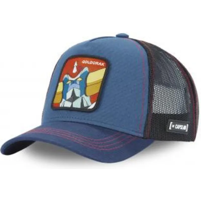 kasketter-buet-marinebla-snapback-robot-grendizer-robot-grendizer-af-capslab