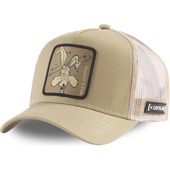 Brun trucker-kasket Coyote LOO COY1 Looney Tunes fra Capslab