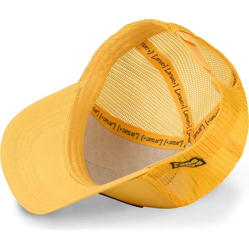 gul-trucker-kasket-daffy-duck-loo-duf1-looney-tunes-fra-capslab