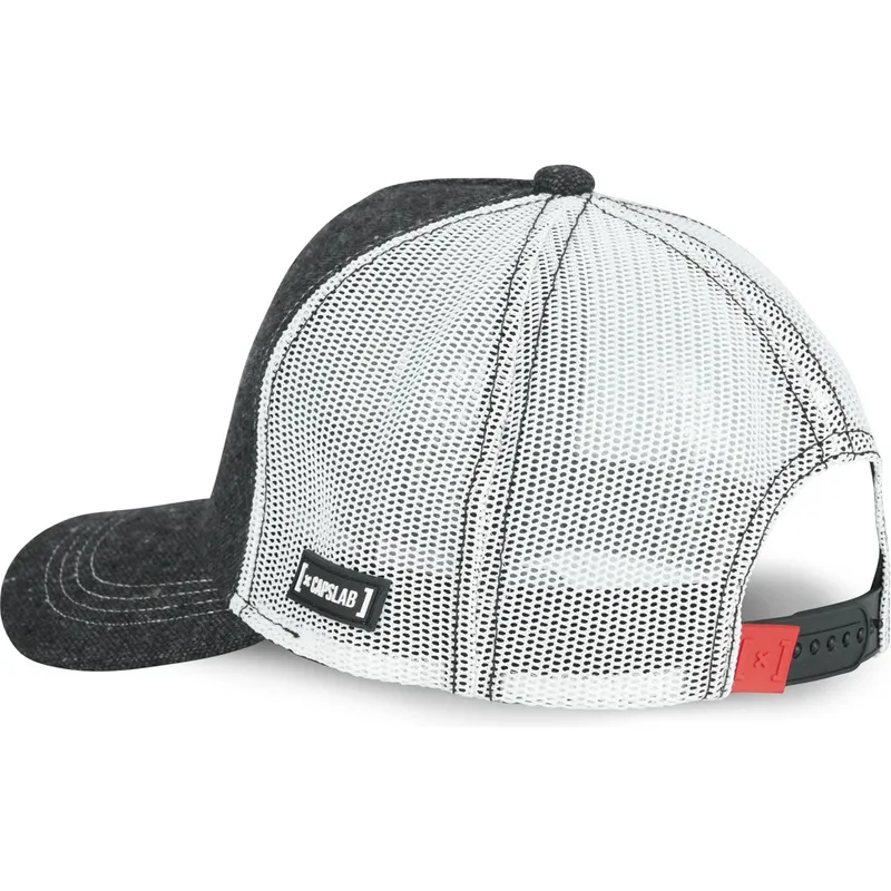 kasketter-buet-sort-snapback-fantasma-boo-super-mario-bros-af-capslab kasketter-buet-sort-snapback-fantasma-boo-super-mario-bros-af-capslab