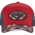 kasketter-buet-rod-snapback-af-von-dutch