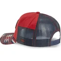 kasketter-buet-rod-snapback-af-von-dutch