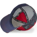 kasketter-buet-rod-snapback-af-von-dutch