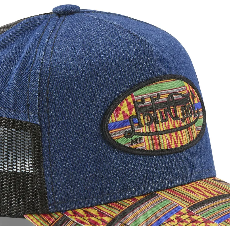 kasketter-buet-bla-snapback-af-von-dutch kasketter-buet-bla-snapback-af-von-dutch