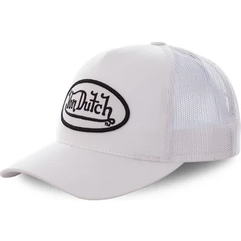 Hvid trucker-kasket COL WHI fra Von Dutch