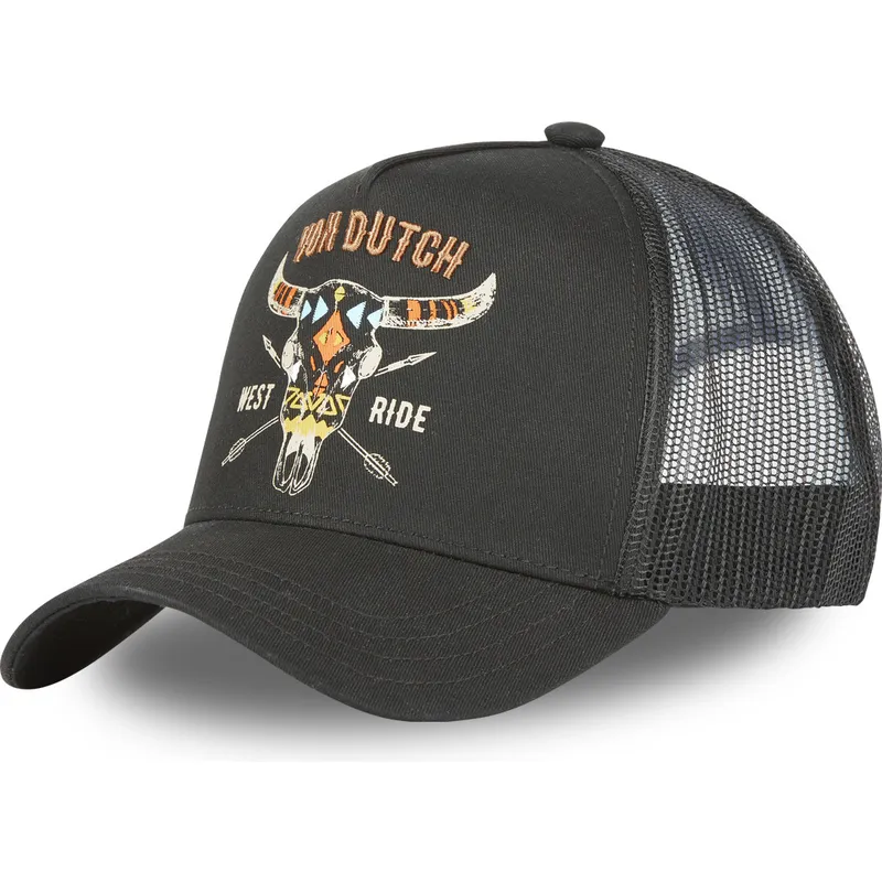 kasketter-buet-sort-snapback-af-von-dutch