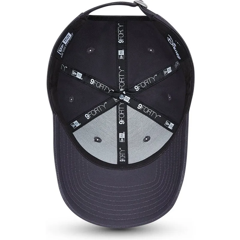 kasketter-buet-gra-justerbar-rem-9forty-af-new-era kasketter-buet-gra-justerbar-rem-9forty-af-new-era