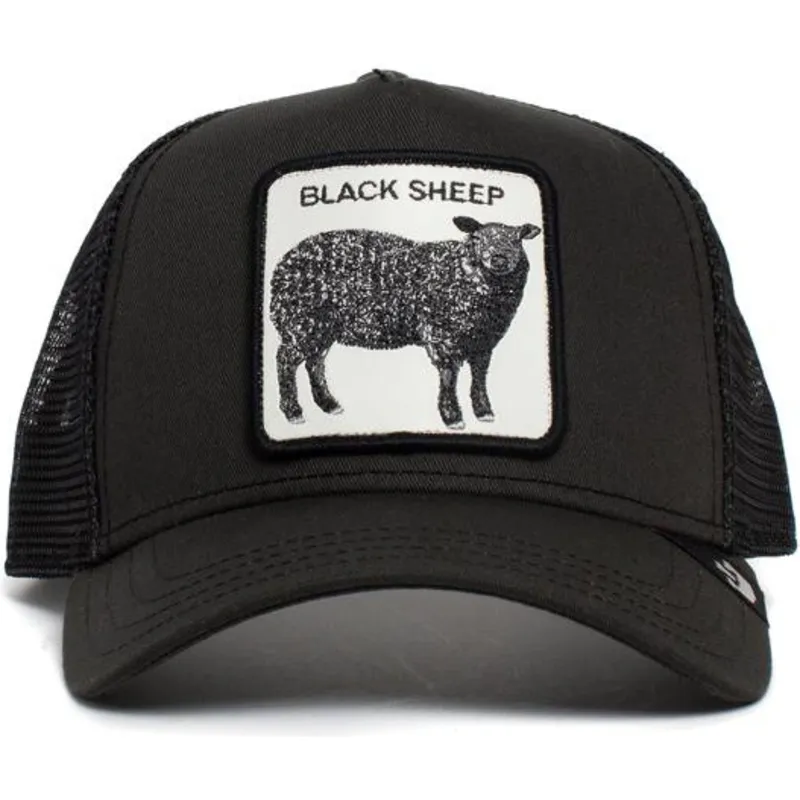 kasketter-buet-sort-snapback-the-farm-af-goorin-bros