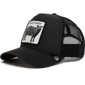 kasketter-buet-sort-snapback-the-farm-af-goorin-bros