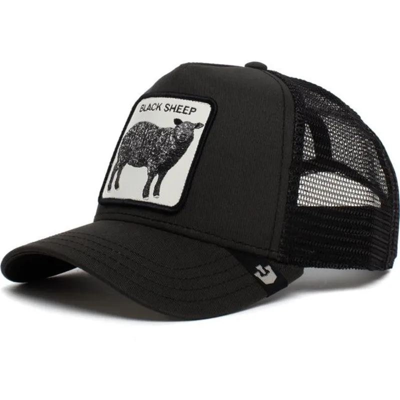 kasketter-buet-sort-snapback-the-farm-af-goorin-bros