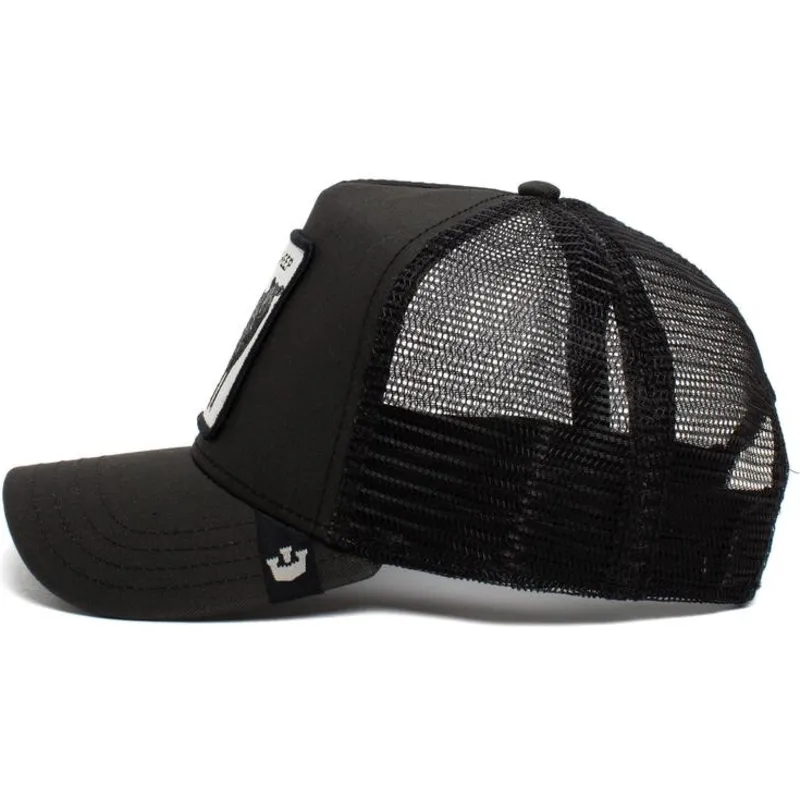 kasketter-buet-sort-snapback-the-farm-af-goorin-bros
