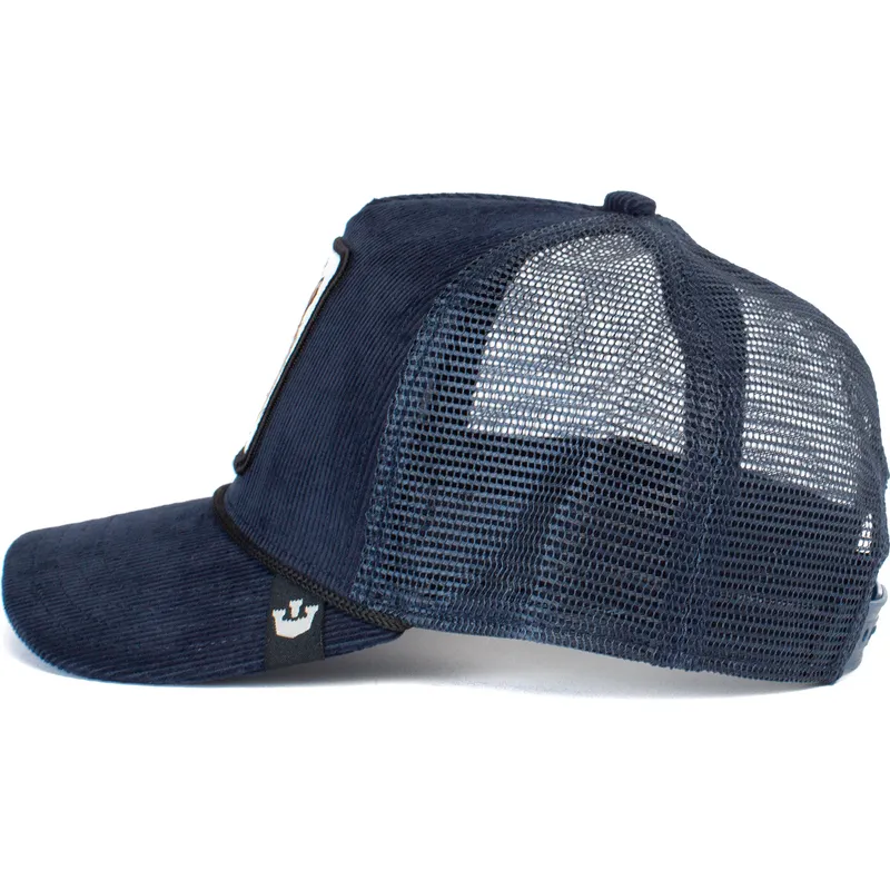 kasketter-buet-marinebla-snapback-the-farm-af-goorin-bros