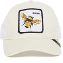 hvid-trucker-kasket-queen-bee-bi-fra-goorin-bros