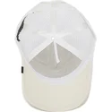 hvid-trucker-kasket-queen-bee-bi-fra-goorin-bros