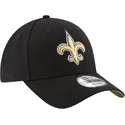sort-justerbar-curved-kasket-9forty-the-league-fra-new-orleans-saints-nfl-fra-new-era