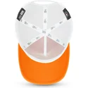 kasketter-buet-orange-snapback-a-frame-tonal-mesh-fra-new-york-yankees-mlb-af-new-era