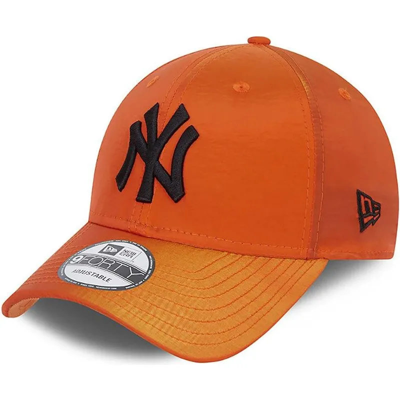 new-era-new-york-yankees-mlb-9forty-hypertone-justerbar-orange-bojet-skygge-kasket