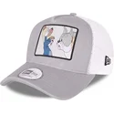 gorra-trucker-gra-og-hvid-a-frame-tom-og-jerry-looney-tunes-fra-new-era