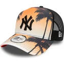 new-era-new-york-yankees-mlb-a-frame-summer-city-orange-trucker-cap-med-sort-logo