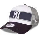 new-era-new-york-yankees-mlb-hvid-og-marinebla-a-frame-retro-trucker-kasket