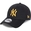 kasketter-buet-marinebla-justerbar-rem-dorado-9forty-league-essential-fra-new-york-yankees-mlb-af-new-era