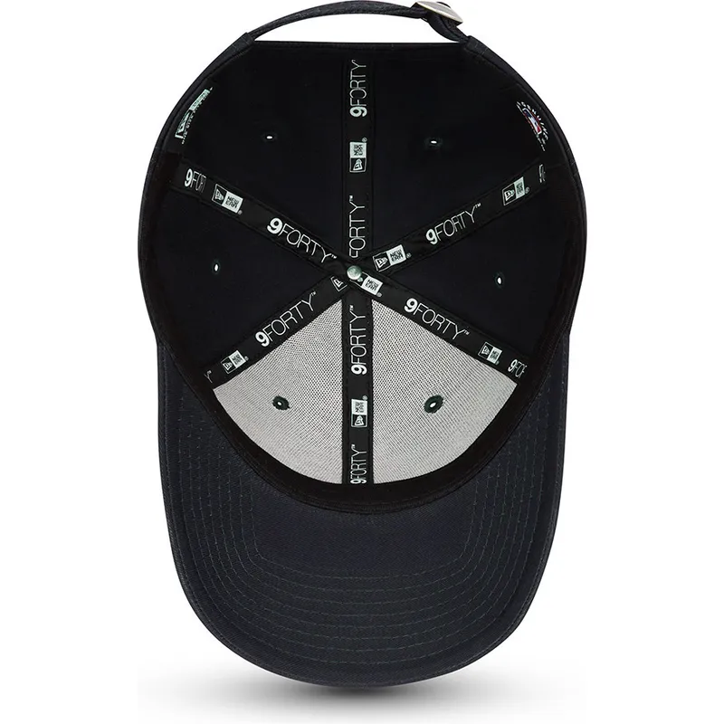 kasketter-buet-marinebla-justerbar-rem-dorado-9forty-league-essential-fra-new-york-yankees-mlb-af-new-era