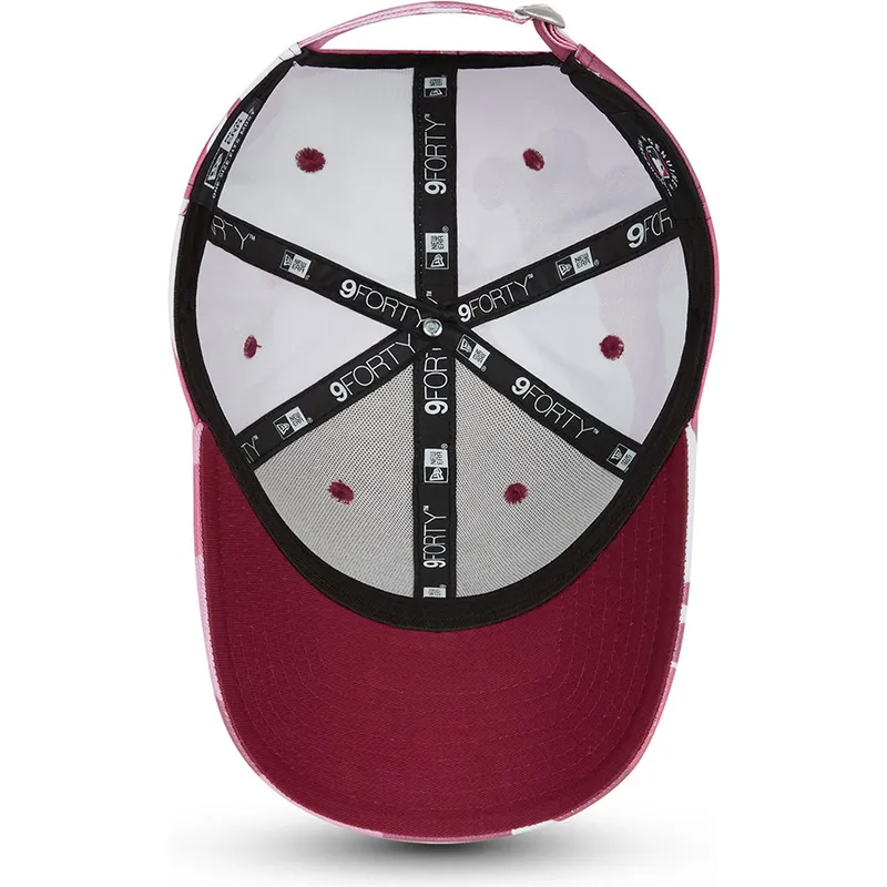 kasketter-buet-camouflage-justerbar-rem-rosa-rosa-9forty-fra-boston-red-sox-mlb-af-new-era