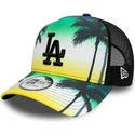 gron-trucker-cap-med-sort-logo-a-frame-summer-city-fra-los-angeles-dodgers-mlb-fra-new-era