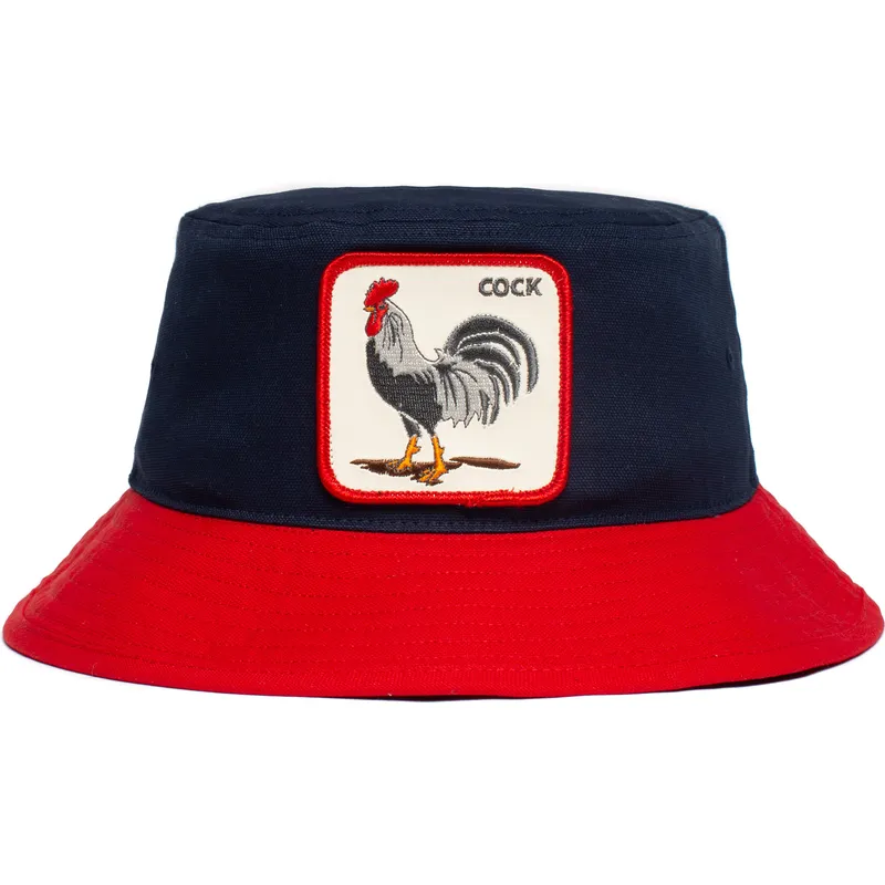 spande-marinebla-fra-bucket-azul-marino-y-rojo-gallo-cock-americana-the-farm-the-farm-af-goorin-bros spande-marinebla-fra-bucket-azul-marino-y-rojo-gallo-cock-americana-the-farm-the-farm-af-goorin-bros