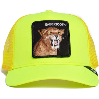 kasketter-buet-gul-snapback-dientes-fra-sable-sabertooth-tootache-the-farm-the-farm-af-goorin-bros