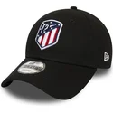 sort-justerbar-9forty-essential-kasket-med-buet-skygge-fra-atletico-de-madrid-lfp-fra-new-era