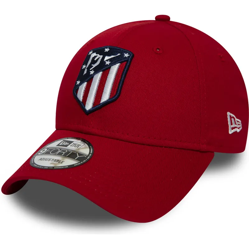 kasketter-buet-rod-justerbar-rem-9forty-essential-de-atletico-fra-atletico-de-madrid-lfp-af-new-era kasketter-buet-rod-justerbar-rem-9forty-essential-de-atletico-fra-atletico-de-madrid-lfp-af-new-era