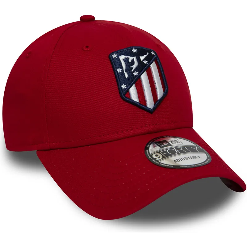kasketter-buet-rod-justerbar-rem-9forty-essential-de-atletico-fra-atletico-de-madrid-lfp-af-new-era kasketter-buet-rod-justerbar-rem-9forty-essential-de-atletico-fra-atletico-de-madrid-lfp-af-new-era
