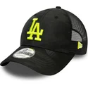 sort-camouflagebojet-kasket-med-gult-logo-justerbar-9forty-home-field-los-angeles-dodgers-mlb-fra-new-era