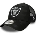 justerbar-sort-camouflagebojet-kasket-9forty-home-field-las-vegas-raiders-nfl-fra-new-era