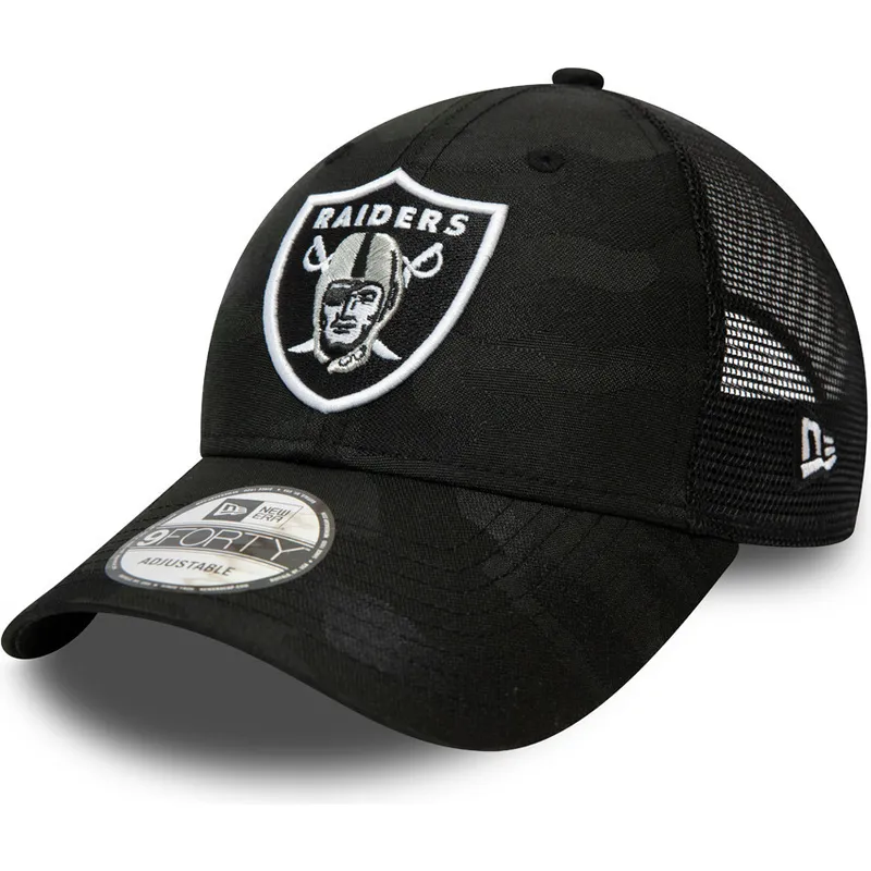 kasketter-buet-camouflage-justerbar-rem-negro-9forty-home-field-fra-las-vegas-raiders-nfl-af-new-era
