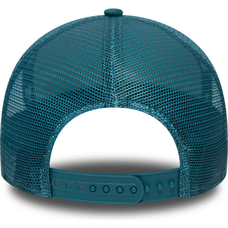 bla-trucker-kasket-med-sort-logo-league-essential-a-frame-af-new-york-yankees-mlb-fra-new-era