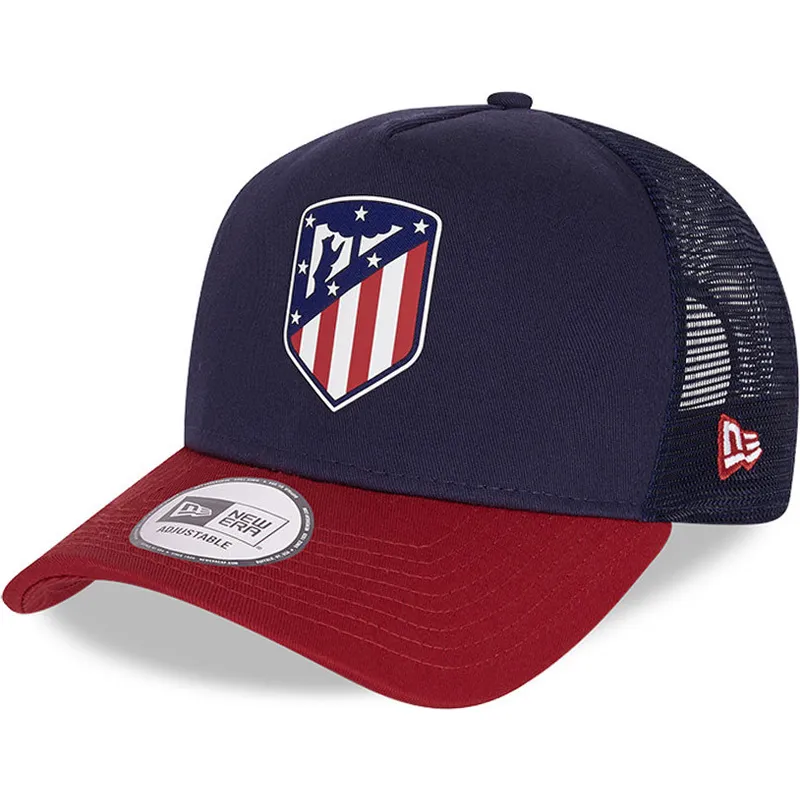 kasketter-buet-bla-snapback-rubber-a-frame-de-atletico-fra-atletico-de-madrid-lfp-af-new-era kasketter-buet-bla-snapback-rubber-a-frame-de-atletico-fra-atletico-de-madrid-lfp-af-new-era